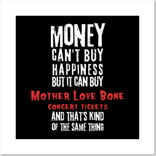mother love money cant buy happines Posters and Art